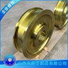 鍛造垃圾吊起重機(jī)車(chē)輪鍛件