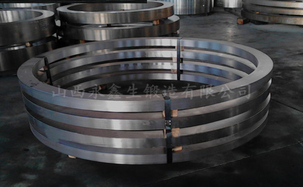 加工合格的環形鍛件