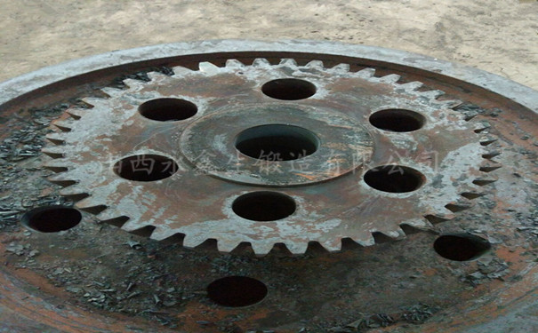 淬火后的齒輪鍛件