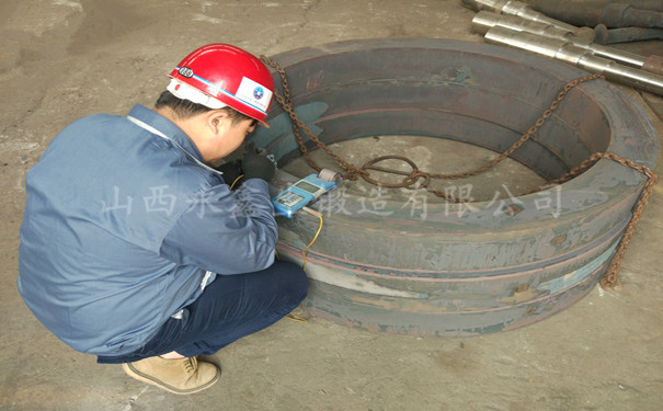 淬火后的環(huán)形鍛件