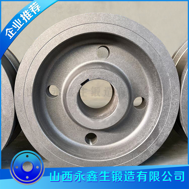 剛性料耙起重機車輪鍛件